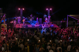 Concierto de Dry Martina. Festival Benéfico en los Baños del Carmen. Cursos de Verano de la Universidad de Málaga. Málaga. Julio de 2018