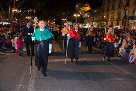 Estación de Penitencia de la Hermandad de los Estudiantes. Málaga. Abril de 2012