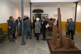 Ambiente en la inauguración de la exposición "Inventario", de Buly. Centro de Arte Contemporáneo Francisco Hernández, Vélez-Málaga. Diciembre de 2018