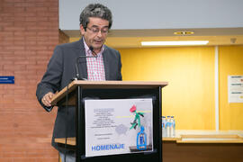 Intervención de José Antonio Mesa Toré. Homenaje a Pablo García Baena y Antonio Garrido. Biblioteca General. Octubre de 2018
