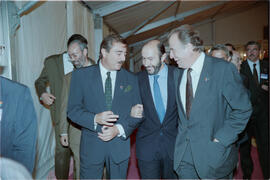 Inauguración del Salón Internacional del Estudiante. Granada. Octubre de 1992