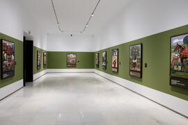 Exposición "Aguatintas por Seguiriyas", de Eugenio Chicano. Palacio Episcopal de Málaga. Enero de 2019