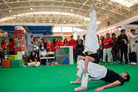 Jornadas de Puertas Abiertas de la Universidad de Málaga. Complejo Polideportivo Universitario. Marzo de 2012