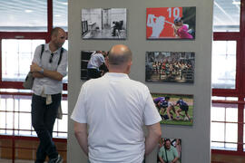 Exposición "Málaga en el Objetivo". Complejo Polideportivo Universitario. Mayo de 2019