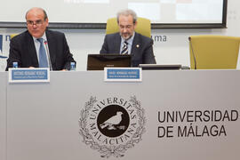 Presentación del XVIII Centenario de la Universidad de Salamanca. X Pleno del Consejo Universitario Iberoamericano (CUIB). Rectorado. Marzo de 2012