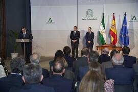 Discurso de Teodomiro López en su toma de posesión como Rector de la Universidad de Málaga. Palacio de San Telmo, Sevilla. Febrero de 2024