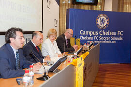 Presentación del Campus Chelsea FC Foundation. Rectorado. Junio de 2010