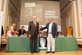 Inauguración de las jornadas. Olimpiada Española de Economía, Fase Nacional. Sala Unicaja de Conciertos María Cristina. Málaga. Junio de 2015