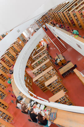 Biblioteca de Derecho "Alejandro Rodríguez Carrión". Campus de Teatinos. Octubre de 2012
