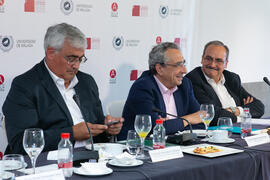 Desayuno Informativo de Aula Magna con motivo de su XX Aniversario. Consejo de Estudios Sociales y Comercio de la Universidad de Málaga. Mayo de 2018