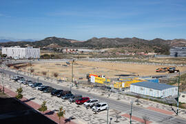 Construcción de la nueva Facultad de Psicología. Campus de Teatinos. Febrero de 2018