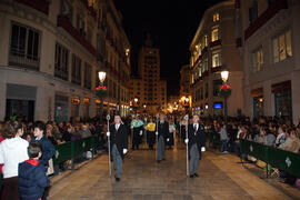 Estación de Penitencia de la Hermandad de los Estudiantes. Málaga. Marzo de 2013
