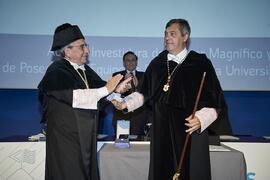 Toma de posesión del Rector de la Universidad de Málaga. Paraninfo. Marzo de 2024