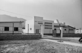 Torremolinos. Fachada del nuevo matadero municipal. Mayo de 1963