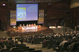 Acto de Inauguración del 2º Congreso Internacional de Actividad Físico-Deportiva para Mayores de la Universidad de Málaga. Palacio de Ferias y Congresos de Málaga. Marzo de 2007