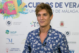 Xavi Martínez. Curso "Periodismo y comunicación". Cursos de Verano de la Universidad de Málaga. Ronda. Julio de 2018