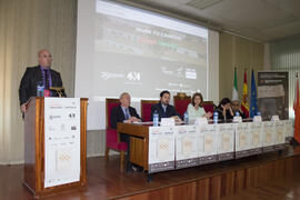 Intervención de Daniel Salobreña. Jornada de clausura del I Concurso de Creación de Empresas. Facultad de Ciencias Económicas y Empresariales. Málaga. Mayo de 2015
