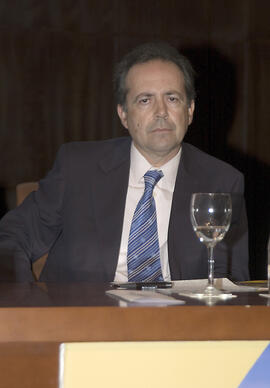 Francisco Sánchez. Panel Institucional. 2º Congreso Internacional de Actividad Físico-Deportiva para Mayores de la Universidad de Málaga. Palacio de Ferias y Congresos de Málaga. Marzo de 2007