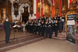 Concierto de Navidad de la Coral Sancti Petri homenaje a la Facultad de Económicas. Iglesia de los Mártires. Diciembre de 2015