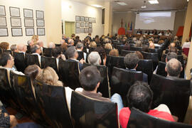 Acto conmemoración del 50 Aniversario de la Facultad de Económicas. Facultad de Ciencias Económicas y Empresariales. Octubre de 2015