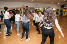 Actividades deportivas. Jornada de Puertas Abiertas de la Universidad de Málaga. Complejo Polideportivo Universitario. Abril de 2016