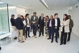 Visita a la nueva facultad de Psicología y Logopedia de la Universidad de Málaga tras su inauguración. Campus de Teatinos. Octubre de 2022