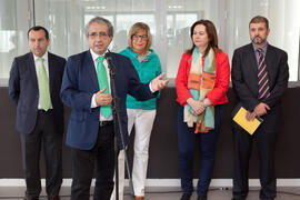 Inauguración del espacio 'Link by UMA-ATECH'. Edificio 'The Green Ray'. Abril 2015