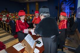 Investidura de Emilia Casas Baamonde como Doctora "Honoris Causa" por la Facultad de Derecho de la Universidad de Málaga. Paraninfo. Noviembre de 2022
