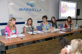 Mesa Redonda: “Pulso al pacto de estado contra la violencia a la mujer”. Curso "Mujeres frente a la violencia". Cursos de verano 2018 de la Universidad de Málaga. Marbella. Julio de 2018