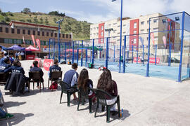 Partido. Campeonato de España Universitario de Pádel. Antequera. Abril de 2017