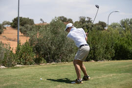 Jugador de la Universidad de Navarra. Campeonato Europeo de Golf Universitario. Antequera. Junio de 2019