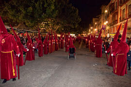 Estación de Penitencia de la Hermandad de los Estudiantes. Málaga. Marzo de 2013
