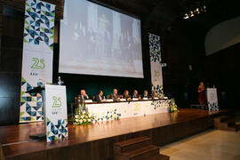 Mesa presidencial. Acto del 25 Aniversario del Parque Tecnológico de Andalucía. Palacio de Ferias y Congresos de Málaga. Noviembre de 2017