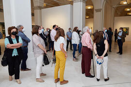 Visita a la exposición "Eugenio Chicano Siempre". Museo de Málaga. Junio de 2021
