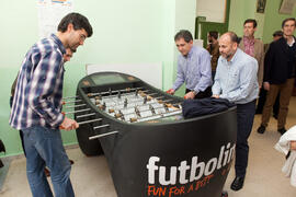 Torneo de futbolín. Semana del Patrón. Facultad de Ciencias Económicas y Empresariales. Marzo de 2015