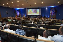 Lección inaugural a cargo de Javier Laserna. Apertura del Curso Académico 2023/2024 de la Universidad de Málaga. Paraninfo. Septiembre de 2023