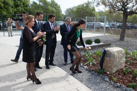 Inauguración de placa conmemorativa. Homenaje en recuerdo del profesor José María Troya. Escuela Técnica Superior de Ingeniería Informática. Octubre de 2016
