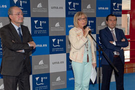 Jornadas de Puertas Abiertas de la Universidad de Málaga. Complejo Polideportivo Universitario. Abril de 2013
