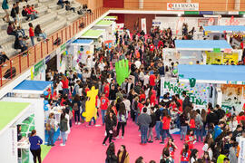 Jornadas de Puertas Abiertas de la Universidad de Málaga. Complejo Polideportivo Universitario. Abril de 2016