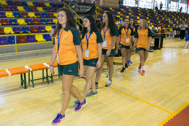 Ceremonia de inauguración. Campeonato Europeo Universitario de Balonmano. Antequera. Julio de 2017