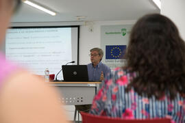 Conferencia de Miguel Ángel Troitiño. Curso "Patrimonio y Turismo Cultural". Cursos de Verano de la Universidad de Málaga. Vélez Málaga. Julio de 2018