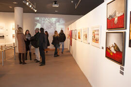 Inauguración de la exposición "Economistas en el arte". Museo de Nerja. Enero de 2017