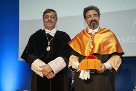 Toma de posesión de Antonio José Morales Siles como nuevo Vicerrector de Investigación y Divulgación Científica de la Universidad de Málaga. Paraninfo. Marzo de 2024