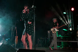 Concierto de Dry Martina. Festival Benéfico en los Baños del Carmen. Cursos de Verano de la Universidad de Málaga. Málaga. Julio de 2018