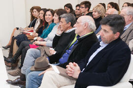 Asistentes a la conferencia "El pensamiento económico en la época y en la obra de Cervantes", de José Juan Benítez Rochel. Centro de Estudios Hispano Marroquí. Marzo de 2016