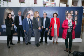 Intervención de Isabel Jiménez Lucena en la inauguración de la exposición "Diversas capacidades (in)visibles". Facultad de Ciencias de la Educación y Psicología. Noviembre de 2017