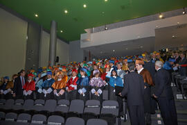 Asistentes al Acto Conmemorativo de los 40 años de la Universidad de Málaga. Escuela Técnica Superior de Ingeniería Informática. Diciembre de 2012