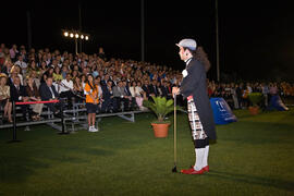 Actuación del trío humorístico. Inauguración del Campeonato Mundial Universitario de Golf. Antequera Golf. Junio de 2010