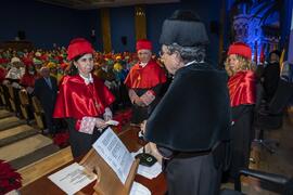 Investidura de Emilia Casas Baamonde como Doctora "Honoris Causa" por la Facultad de Derecho de la Universidad de Málaga. Paraninfo. Noviembre de 2022