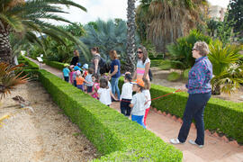 Excursión de la Escuela Infantil Francisca Luque al Jardín Botánico. Campus de Teatinos. Mayo de 2014